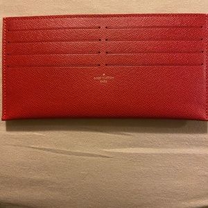 Louie Vuitton Felicie Damier Ebene Cardholder